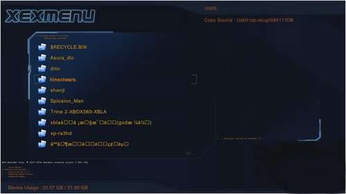 xexmenu