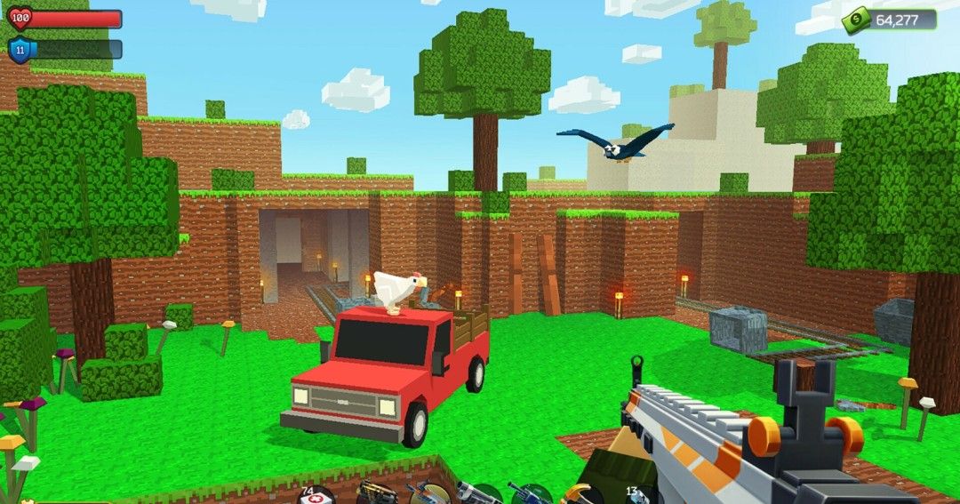 《像素战斗僵尸突袭》免安装汉化版