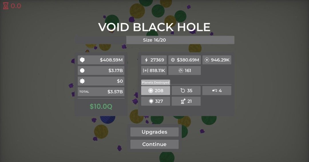 《A Game About Feeding A Black Hole》官方版