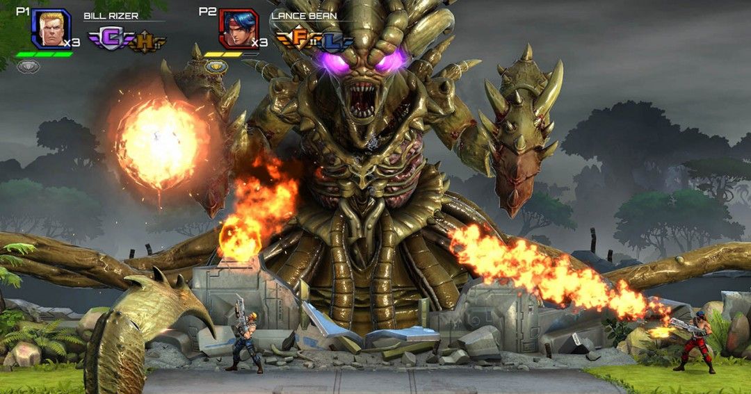 《魂斗罗：加鲁加行动》电脑版