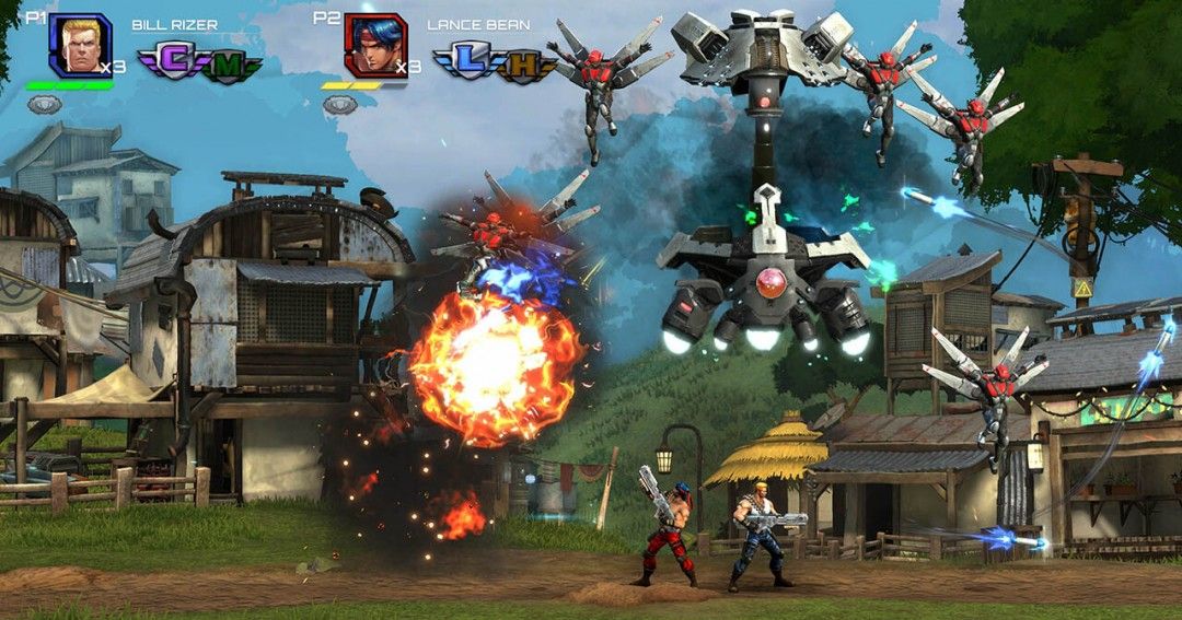 《魂斗罗：加鲁加行动》电脑版