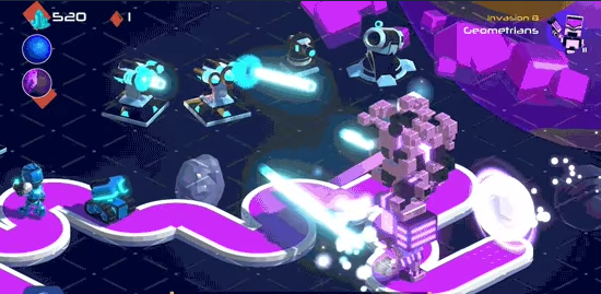 《Cosmic Robots》demo