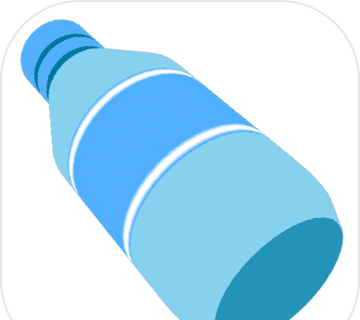 翻瓶子logo图