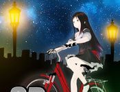 单车少女logo图