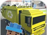 像素城市垃圾车模拟logo图