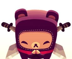 武士道熊熊logo图