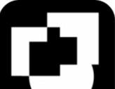 重叠消融logo图