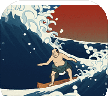 浮世冲浪logo图