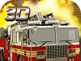 消防车3D模拟logo图