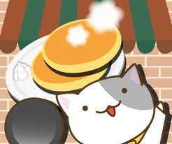 猫咪煎饼店logo图