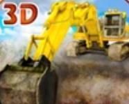 砂子挖掘机模拟器3Dlogo图