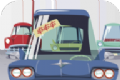 甜菜和皮特的汽车经销商店logo图