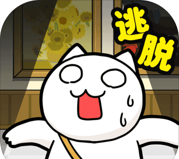 白猫与美术馆logo图