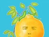 长脸的树logo图