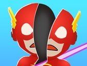 激光攻击3Dlogo图