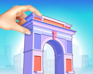 3D模型装配:口袋世界logo图