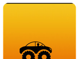 黑色经典赛车logo图