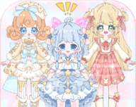 粉彩少女学院派logo图