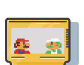 红白机游戏盒logo图