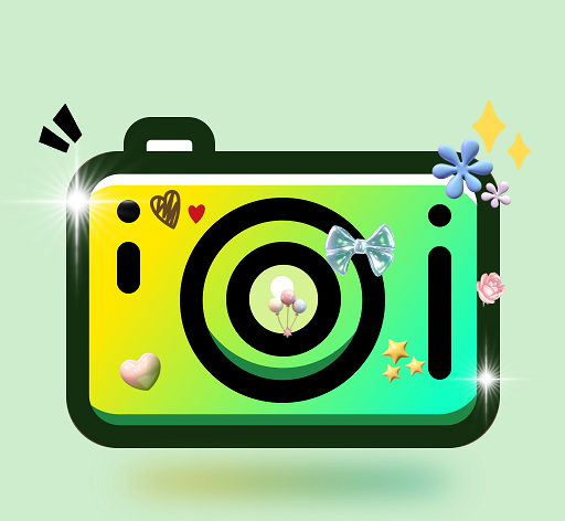 神奇贴纸相机logo图