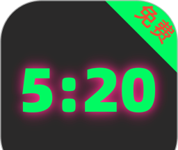 悬浮时钟免费logo图