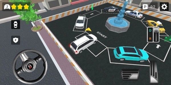 真正的停车场3d