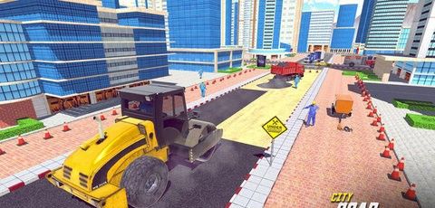 道路施工模拟器