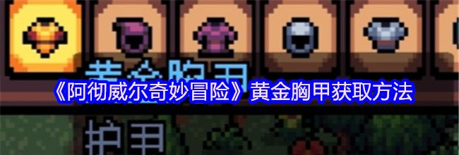 《阿彻威尔奇妙冒险》黄金胸甲获取方法