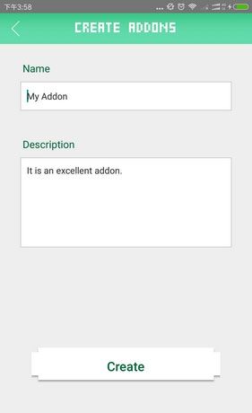 《addons》创建世界方法