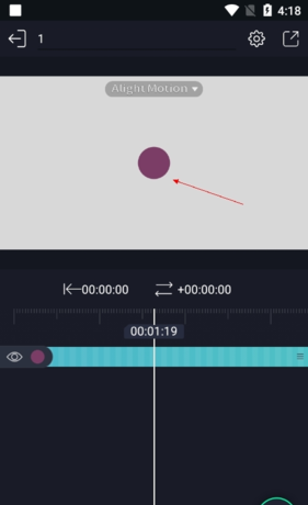 《alight motion》设置中心点教程