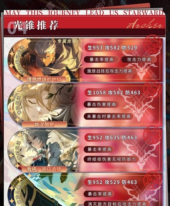 《崩坏：星穹铁道》Archer角色培养攻略