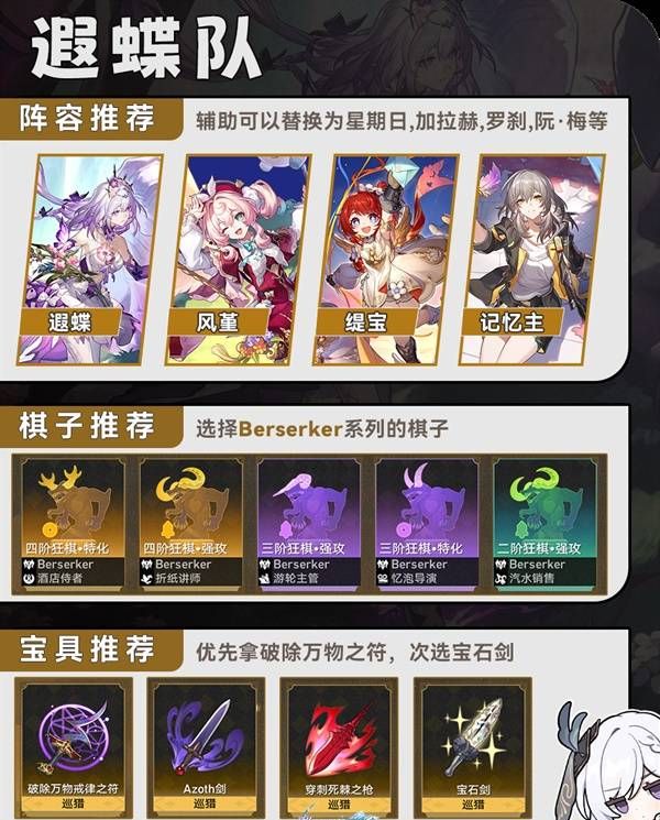 崩坏：星穹铁道命运今晚留下来活动阵容搭配推荐