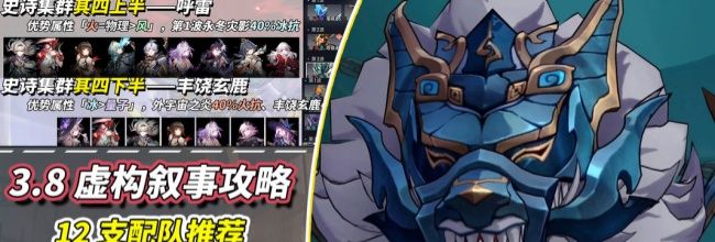 《崩坏：星穹铁道》V3.8攻略虚构叙事&middot;史诗集群攻略