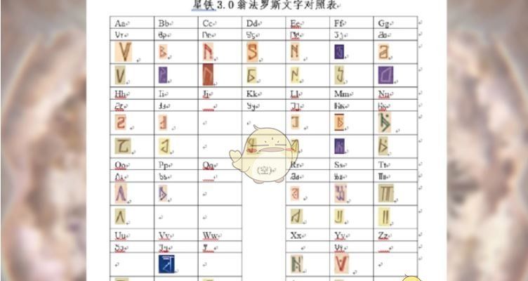《崩坏：星穹铁道》亡语蝶字符解谜攻略