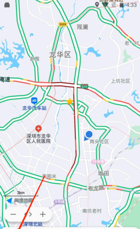 《白马地图》删除收藏方法