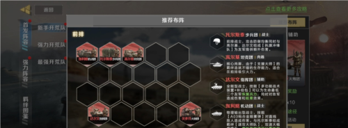 《保卫要塞》部队类型及羁绊玩法