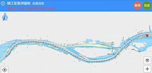 船e行app规划航线方法