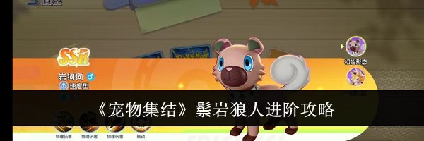 《宠物集结》鬃岩狼人进阶攻略
