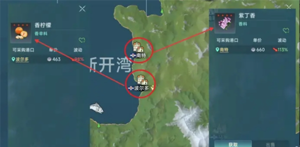 《大航海时代：传说》香料对拉商路推荐