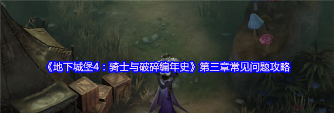 《地下城堡4：骑士与破碎编年史》第三章常见问题攻略