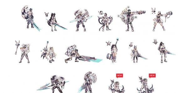 《地下城与勇士：起源》永恒的浩瀚之时空异色武器外观一览