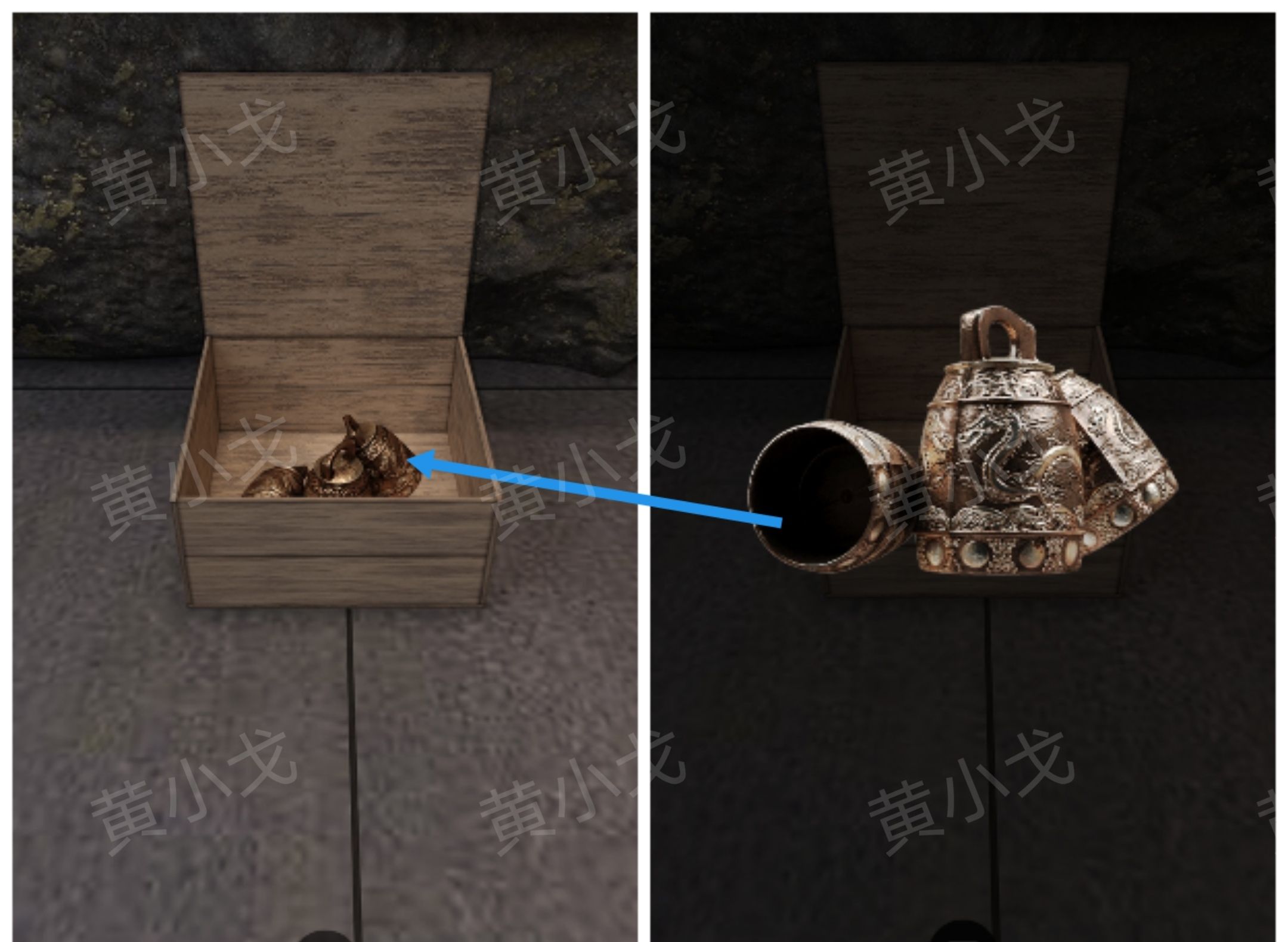 《Escape Room：兵马俑》攻略一展览区和石壁