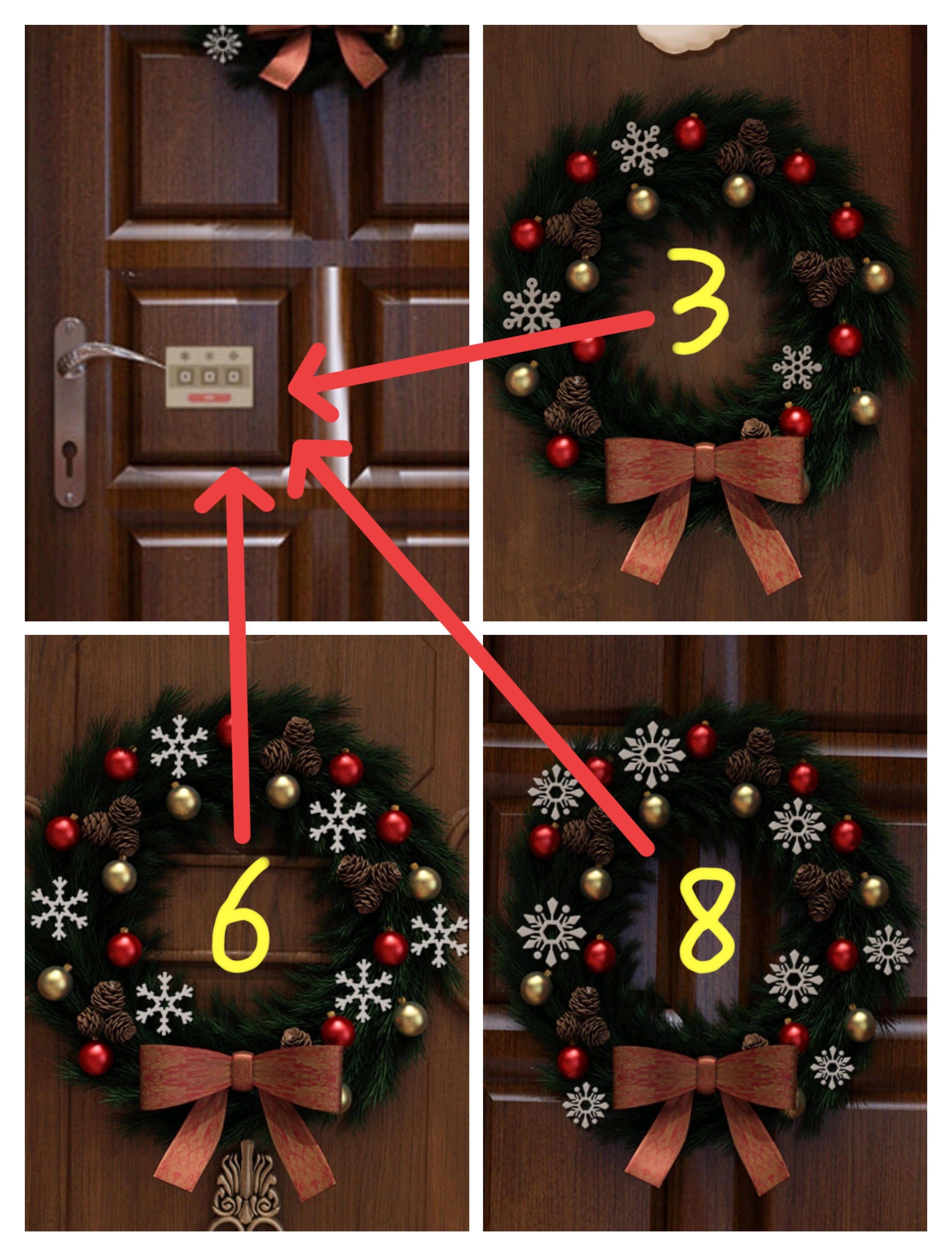 《Escape Room：圣诞节》Ho~Ho~Ho3通关攻略图文详情
