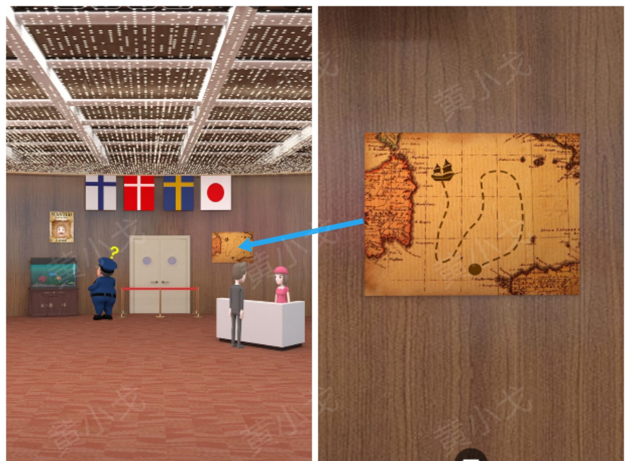 Escape Room：Ship Weeding（密室逃脱：海上婚礼）攻略（一）