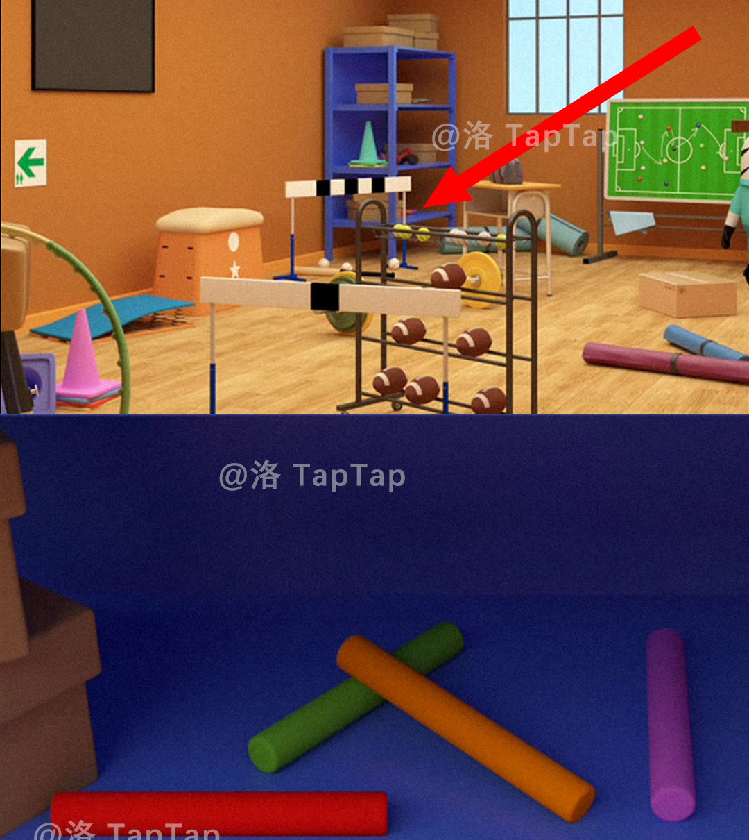 《Escape Room》体育馆超详细攻略