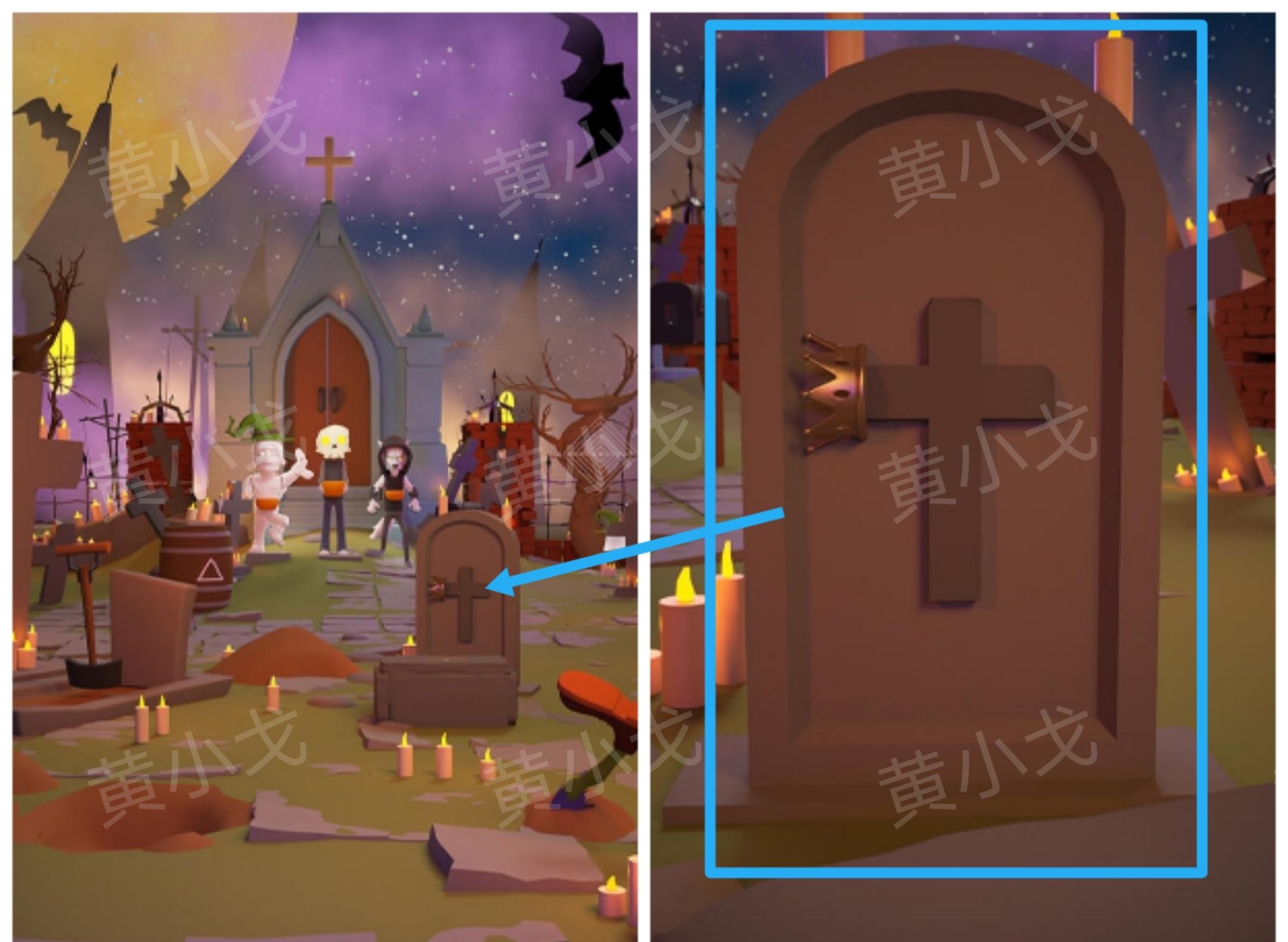 《Escape Room：侦探社》万圣节的墓园攻略（一）