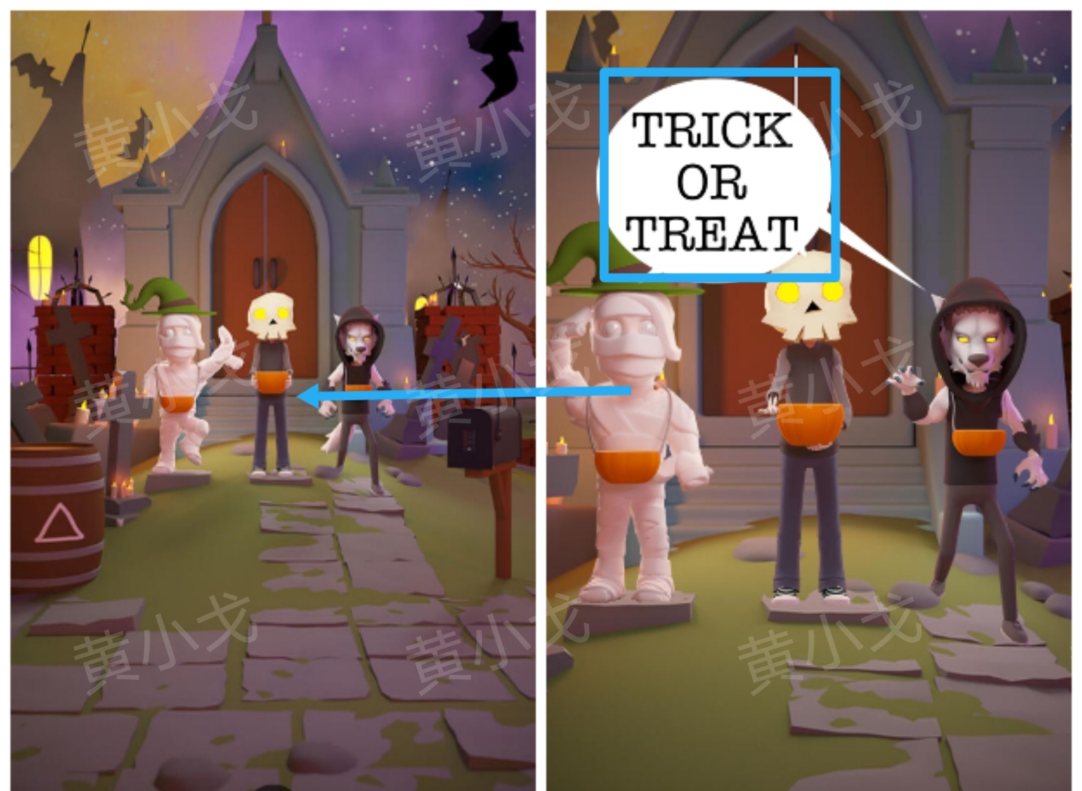 《Escape Room：侦探社》万圣节的墓园攻略（一）