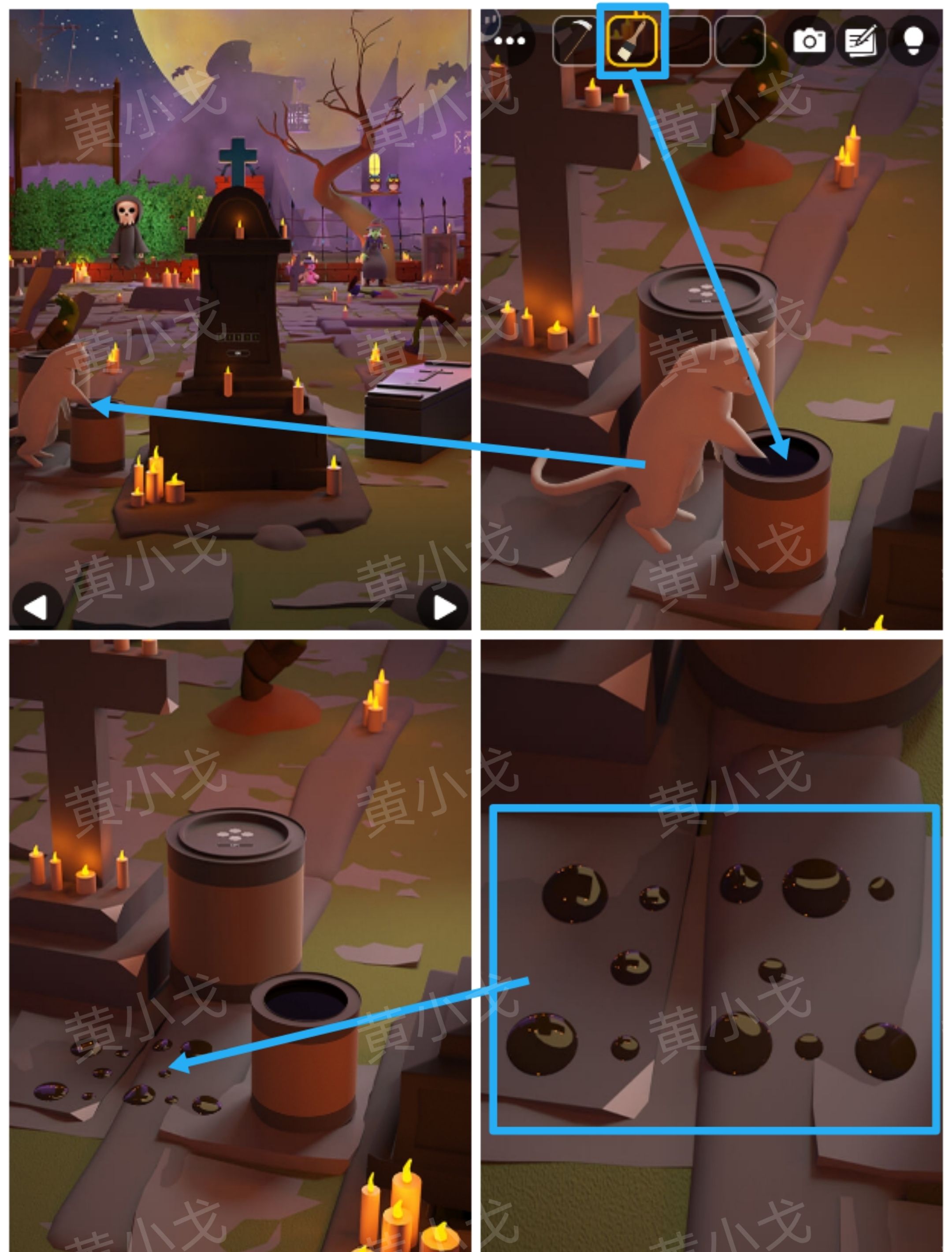 《Escape Room：侦探社》万圣节的墓园攻略（一）