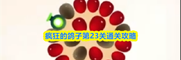 疯狂的鸽子第23关通关攻略