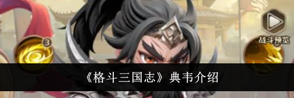 《格斗三国志》典韦介绍